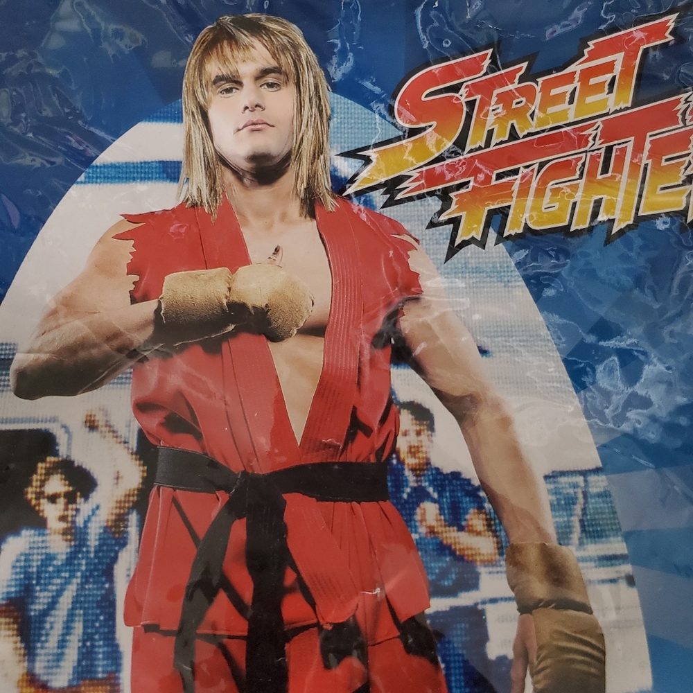 Street Fighter Ken Halloween Costume Size Small